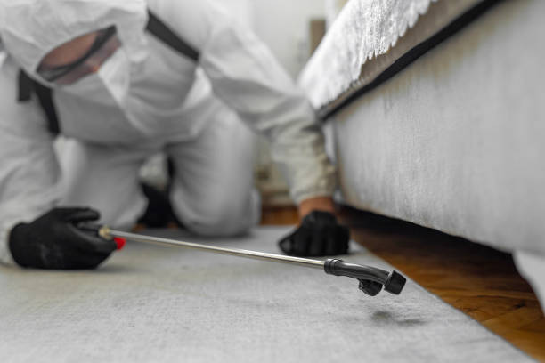 Professional Mosquito Control technician working in Fort Myers Shores, FL